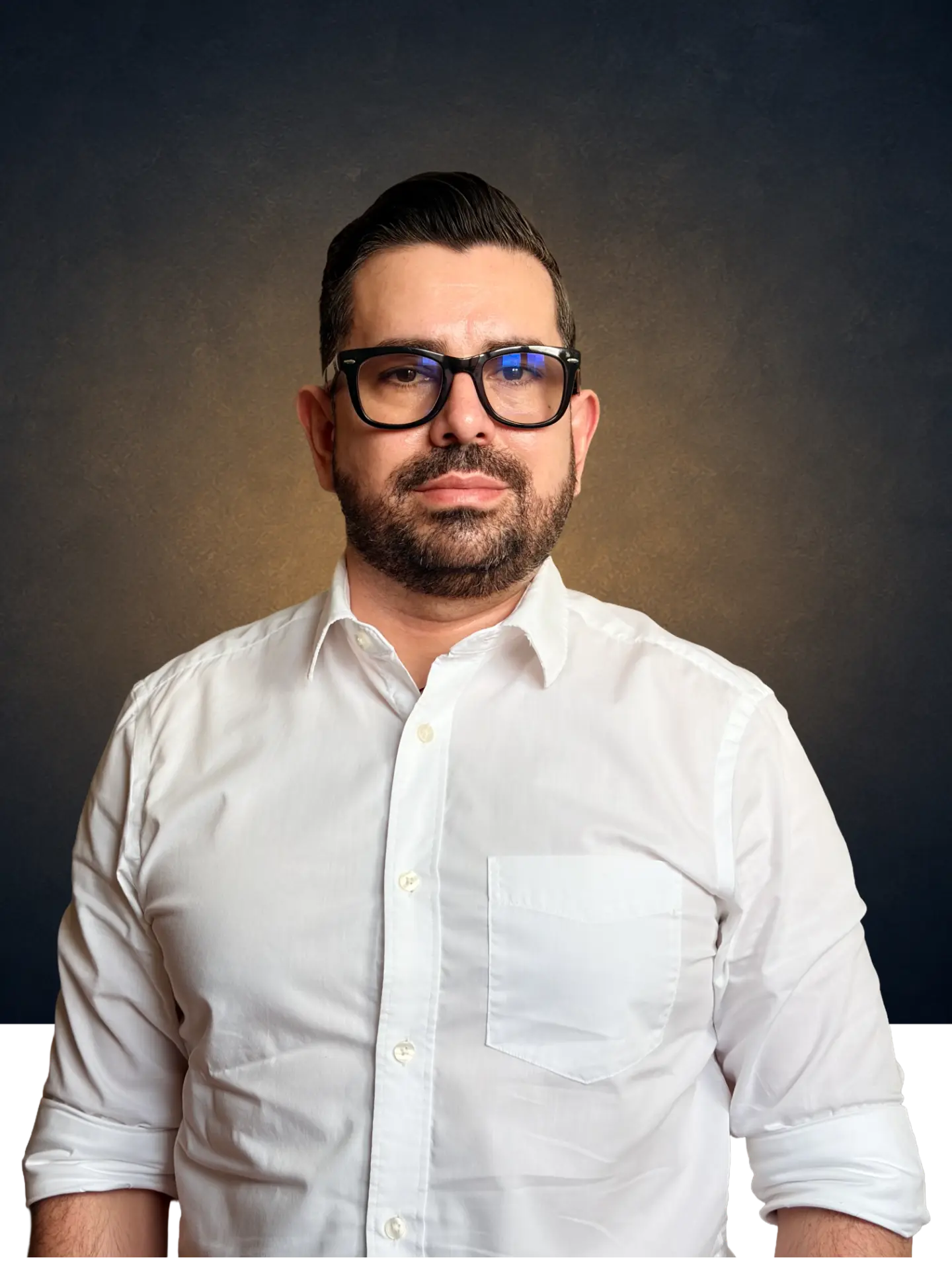 Retrato de Jhon Jimenez, creador de Hombres en Transición